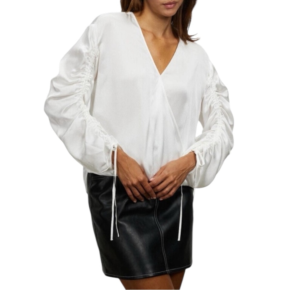 Allsaints Preslie Silk Top Size 0